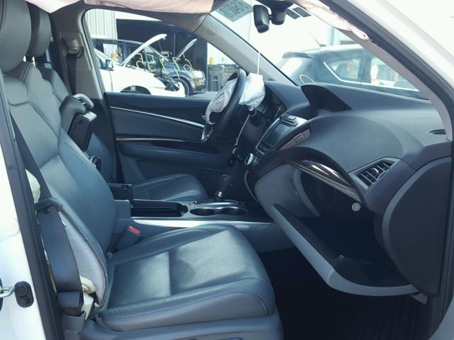 5FRYD3H8XEB011002 - 2014 ACURA MDX ADVANC 白色 照片 5