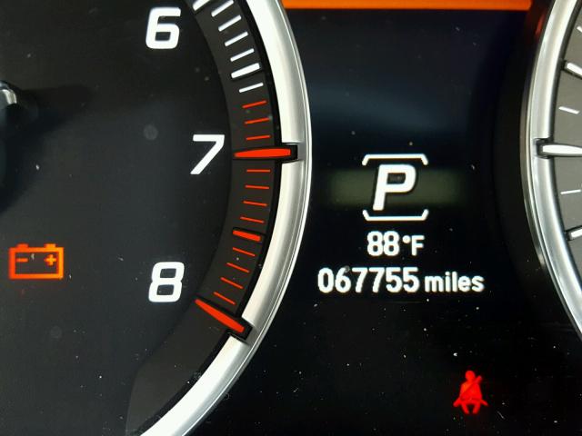 5FRYD3H8XEB011002 - 2014 ACURA MDX ADVANC 白色 照片 8