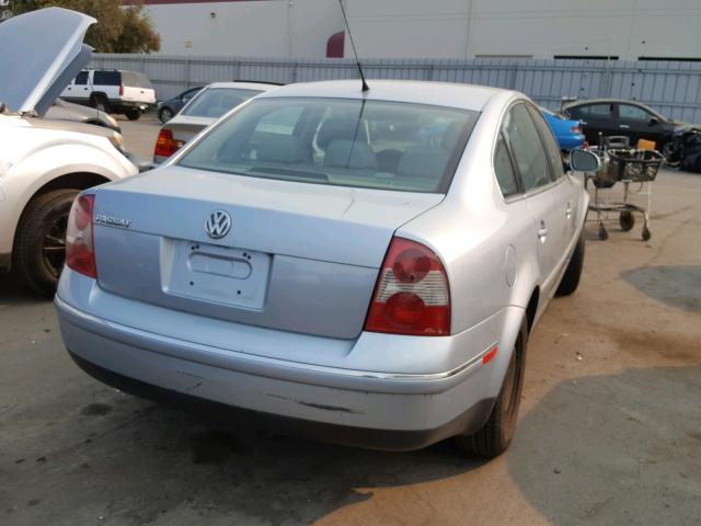 WVWMD63BX5E025956 - 2005 VOLKSWAGEN PASSAT GL SILVER photo 4