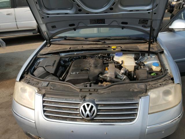 WVWMD63BX5E025956 - 2005 VOLKSWAGEN PASSAT GL SILVER photo 7