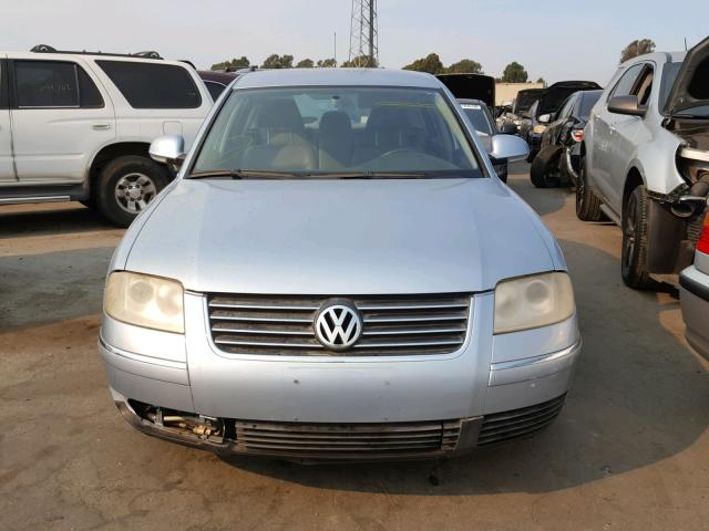 WVWMD63BX5E025956 - 2005 VOLKSWAGEN PASSAT GL SILVER photo 9