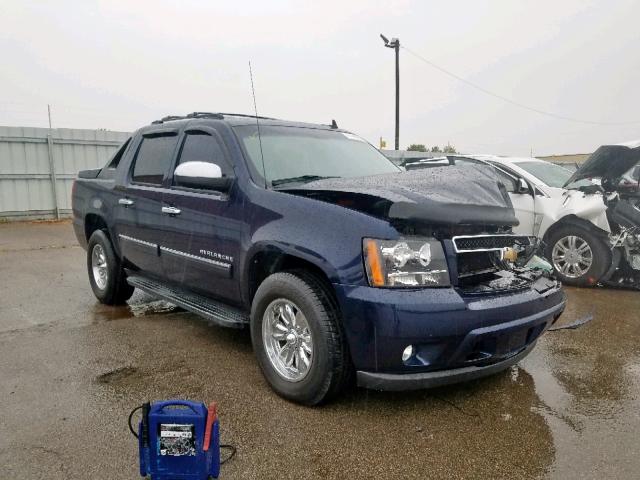 3GNNCEE02AG170237 - 2010 CHEVROLET AVALANCHE BLUE photo 1