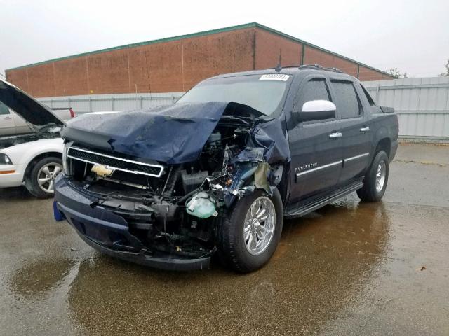 3GNNCEE02AG170237 - 2010 CHEVROLET AVALANCHE BLUE photo 2