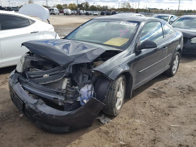 1G1AF1F56A7154757 - 2010 CHEVROLET COBALT 2LT BLACK photo 2