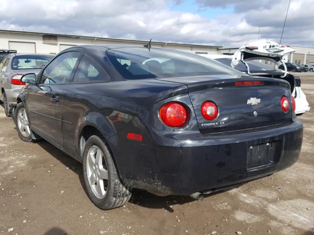 1G1AF1F56A7154757 - 2010 CHEVROLET COBALT 2LT BLACK photo 3