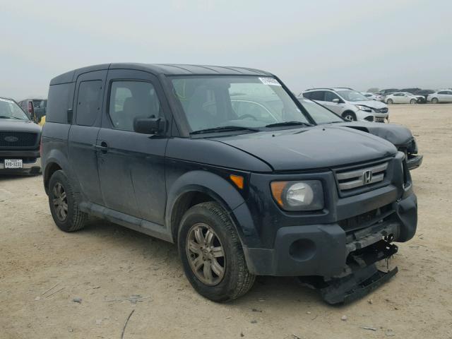 5J6YH18708L013791 - 2008 HONDA ELEMENT EX BLACK photo 1