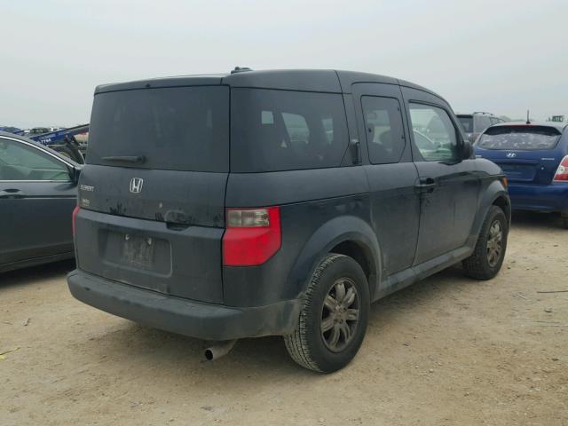 5J6YH18708L013791 - 2008 HONDA ELEMENT EX BLACK photo 4