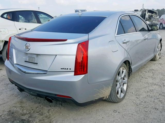 1G6AA5RX8D0177371 - 2013 CADILLAC ATS SILVER photo 4