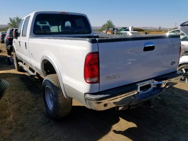 1FTWW31P26ED07090 - 2006 FORD F350 SRW S WHITE photo 3