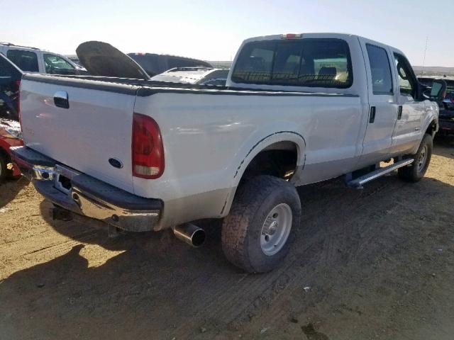 1FTWW31P26ED07090 - 2006 FORD F350 SRW S WHITE photo 4