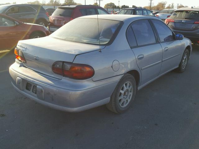 1G1NE52M4X6193936 - 1999 CHEVROLET MALIBU LS 银色 照片 4