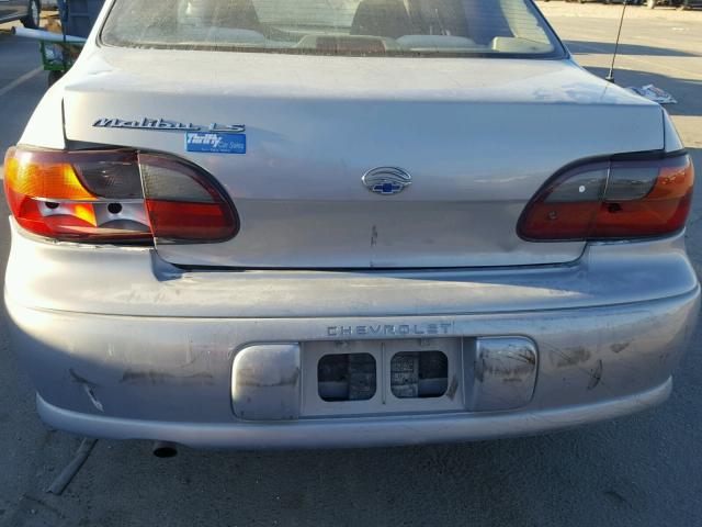 1G1NE52M4X6193936 - 1999 CHEVROLET MALIBU LS 银色 照片 9