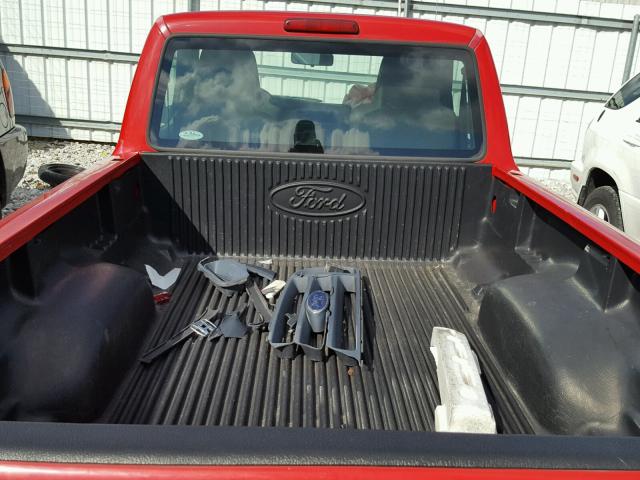 1FTYR10U04PA23440 - 2004 FORD RANGER RED photo 6