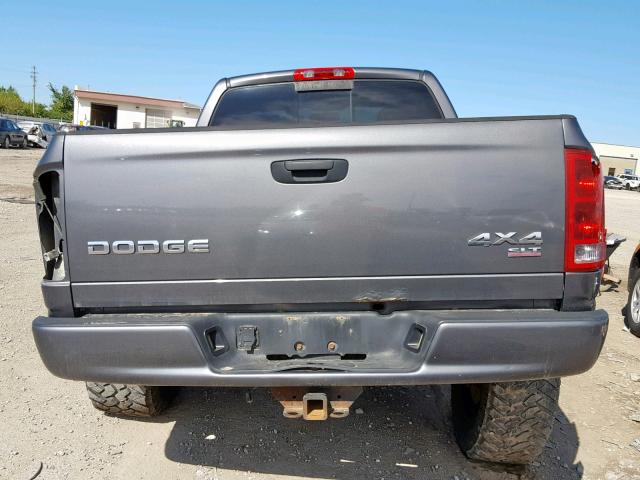 1D7HU16D74J158476 - 2004 DODGE RAM 1500 S GRAY photo 6