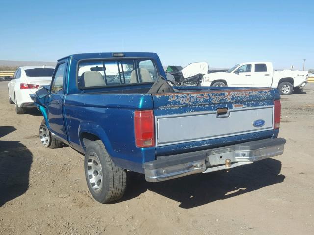 1FTCR10A3NPA37592 - 1992 FORD RANGER GREEN photo 3