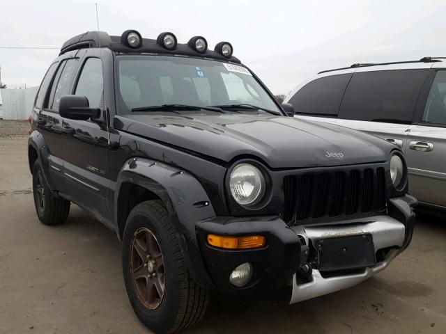 1J4GL38K43W569524 - 2003 JEEP LIBERTY RE BLACK photo 1