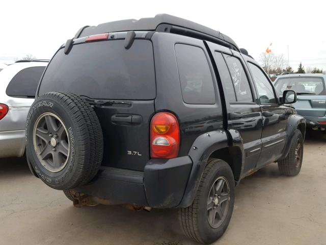 1J4GL38K43W569524 - 2003 JEEP LIBERTY RE BLACK photo 4