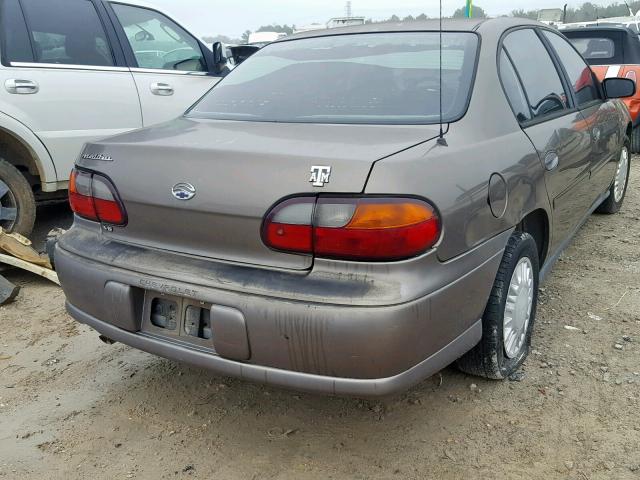 1G1ND52J616266045 - 2001 CHEVROLET MALIBU GRAY photo 4