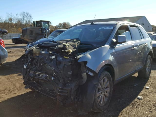 2FMDK39C88BA06189 - 2008 FORD EDGE LIMIT SILVER photo 2