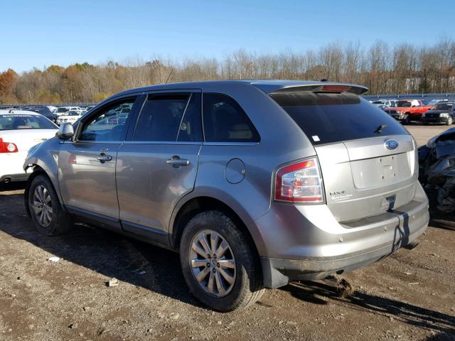 2FMDK39C88BA06189 - 2008 FORD EDGE LIMIT SILVER photo 3