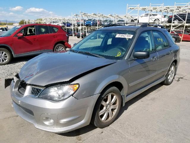 JF1GG68676G806753 - 2006 SUBARU IMPREZA OU GRAY photo 2