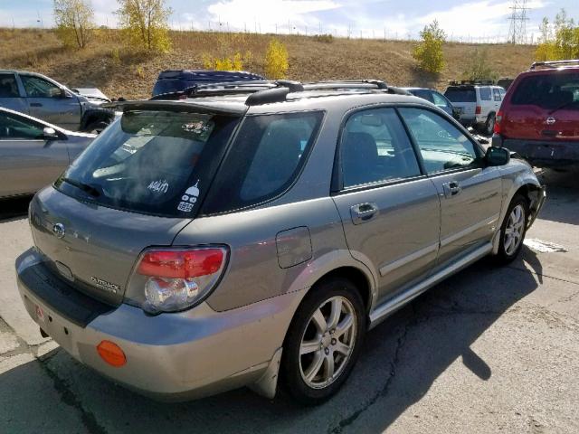 JF1GG68676G806753 - 2006 SUBARU IMPREZA OU GRAY photo 4