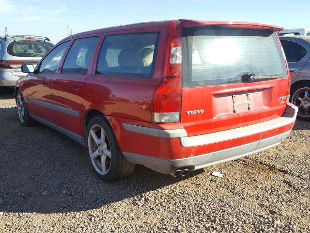 YV1SJ52Y742382831 - 2004 VOLVO V70 R RED photo 3