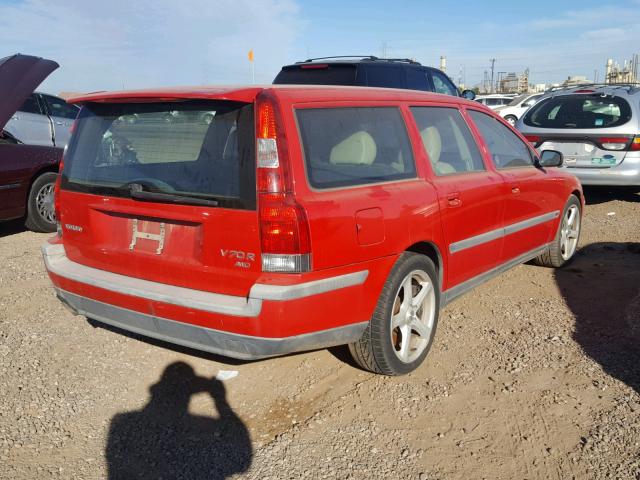 YV1SJ52Y742382831 - 2004 VOLVO V70 R RED photo 4