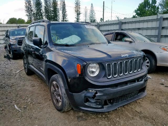 ZACCJAAB5HPF79685 - 2017 JEEP RENEGADE S 黑色 照片 1