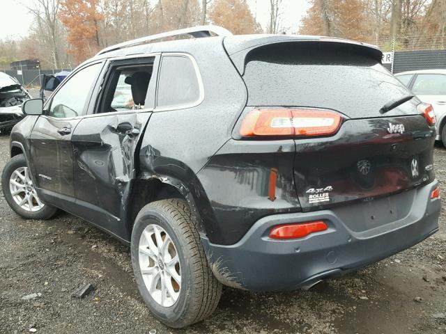 1C4PJMCB7GW183128 - 2016 JEEP CHEROKEE L BLACK photo 3