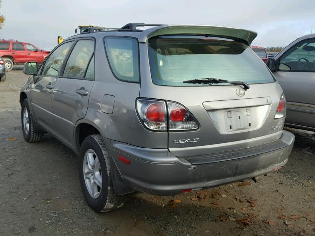 JTJHF10U730301330 - 2003 LEXUS RX 300 SILVER photo 3