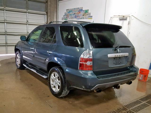 2HNYD18976H506827 - 2006 ACURA MDX TOURIN GRAY photo 3