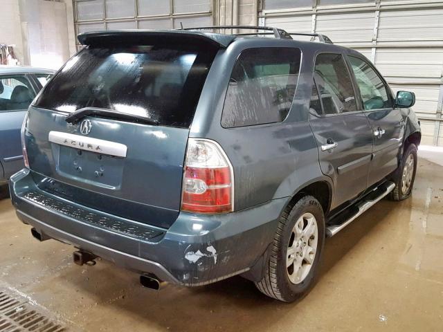 2HNYD18976H506827 - 2006 ACURA MDX TOURIN GRAY photo 4