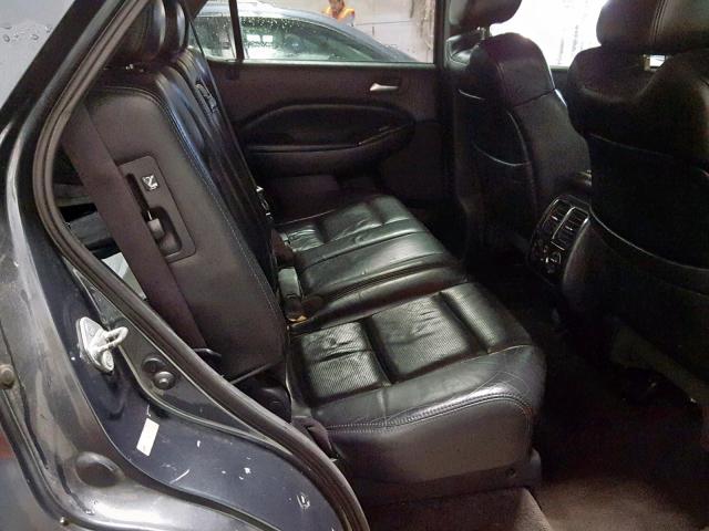 2HNYD18976H506827 - 2006 ACURA MDX TOURIN GRAY photo 6