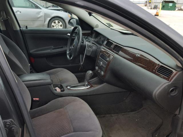 2G1WB5E30C1206652 - 2012 CHEVROLET IMPALA LT შავი ფოტო 5
