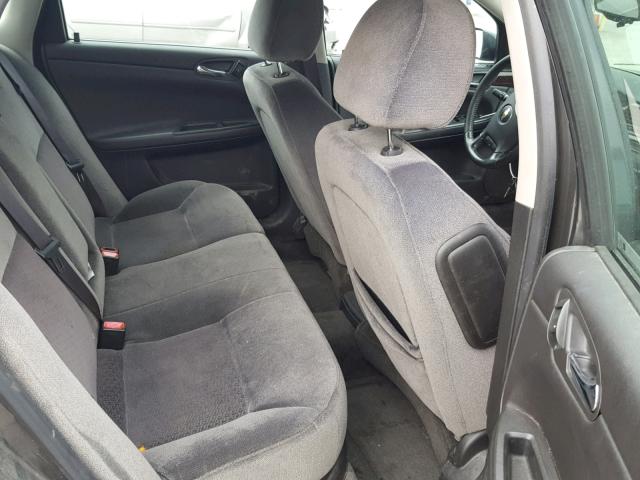 2G1WB5E30C1206652 - 2012 CHEVROLET IMPALA LT შავი ფოტო 6