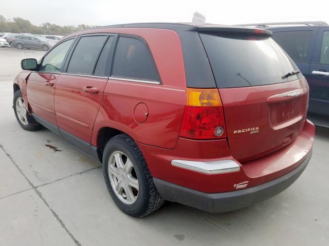 2A4GF68466R640701 - 2006 CHRYSLER PACIFICA T RED photo 3