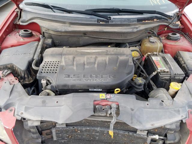 2A4GF68466R640701 - 2006 CHRYSLER PACIFICA T RED photo 7