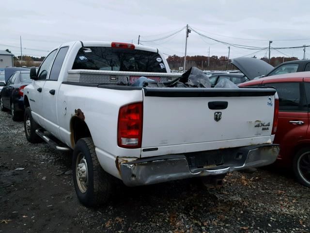 1D7KS28D06J141388 - 2006 DODGE RAM 2500 S WHITE photo 3