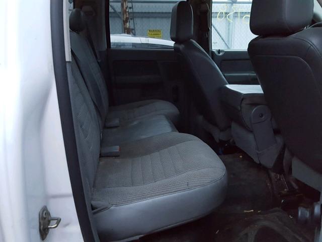 1D7KS28D06J141388 - 2006 DODGE RAM 2500 S WHITE photo 6