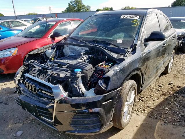 WA1BCCFS5HR005870 - 2017 AUDI Q3 PREMIUM BLACK photo 2