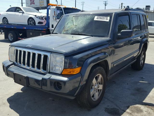 1J8HH48K87C670227 - 2007 JEEP COMMANDER Mavi foto 2