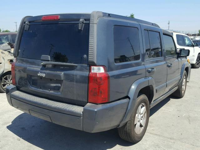 1J8HH48K87C670227 - 2007 JEEP COMMANDER Mavi foto 4