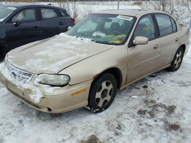 1G1NE52J33M744238 - 2003 CHEVROLET MALIBU LS 金色 照片 2