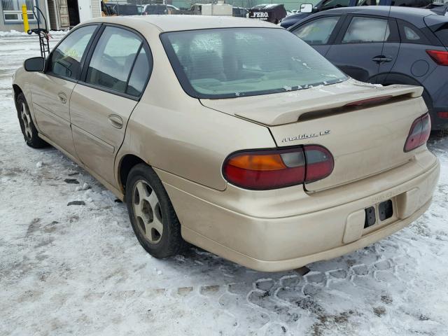 1G1NE52J33M744238 - 2003 CHEVROLET MALIBU LS 金色 照片 3