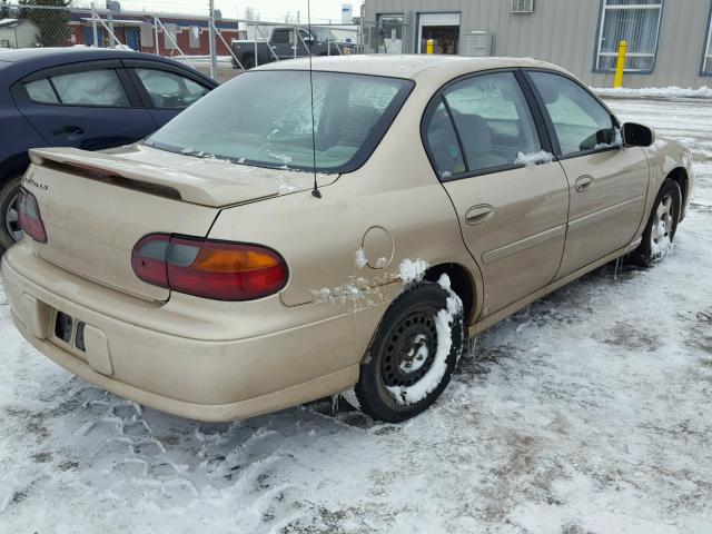1G1NE52J33M744238 - 2003 CHEVROLET MALIBU LS 金色 照片 4