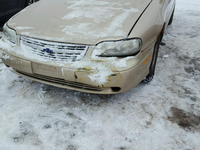 1G1NE52J33M744238 - 2003 CHEVROLET MALIBU LS 金色 照片 9