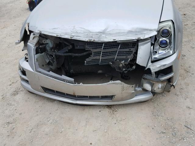 1G6DW67V380133614 - 2008 CADILLAC STS SILVER photo 9