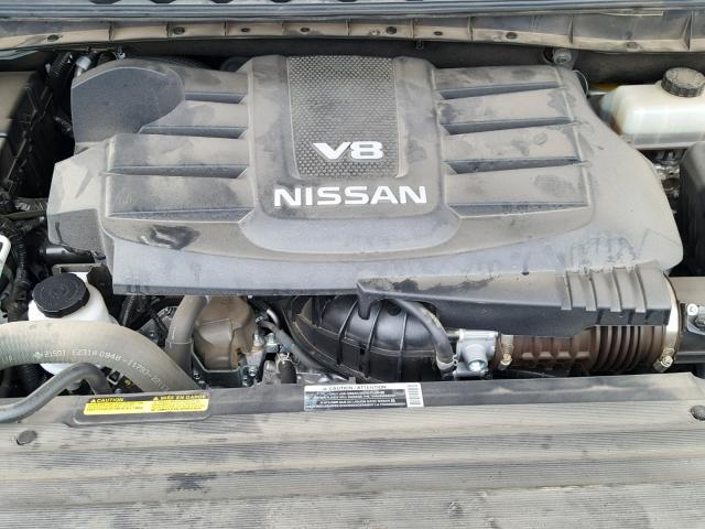 1N6AA1EJ8JN533319 - 2018 NISSAN TITAN S WHITE photo 7