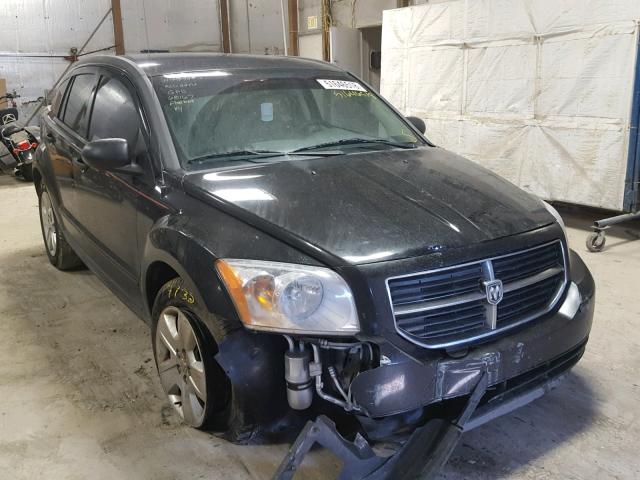 1B3HB48B67D380010 - 2007 DODGE CALIBER SX BLACK photo 1